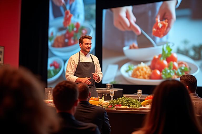 Culinary Event Demonstration